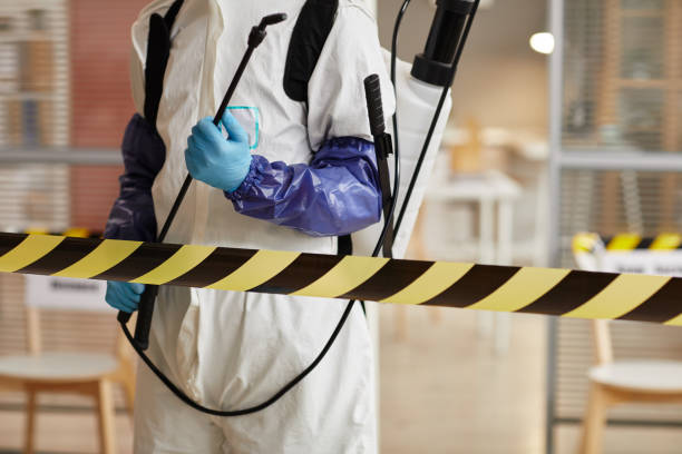 Professional Infectious Disease Decontamination technician working in Wellington, TX